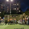 Факелно шествие на буквите